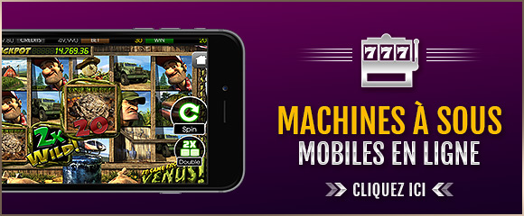 Machines à sous de casino en ligne mobiles