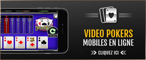 Video Poker de casino en ligne mobiles