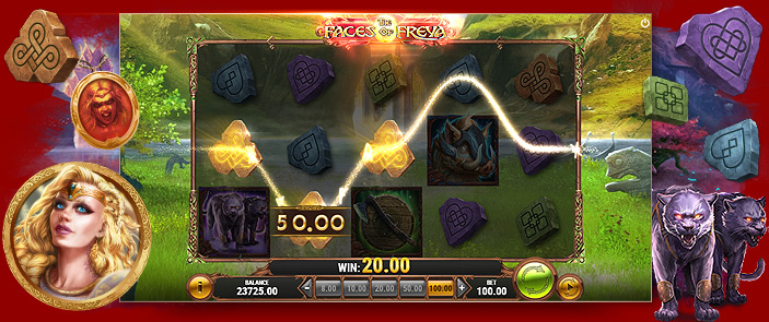Explore the Nordic myths & legends in the new Play'n Go slot machine: The Faces of Freya