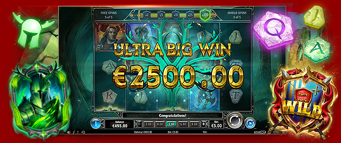 Win the jackpot with The Green Knight Online Slot from Play'n Go