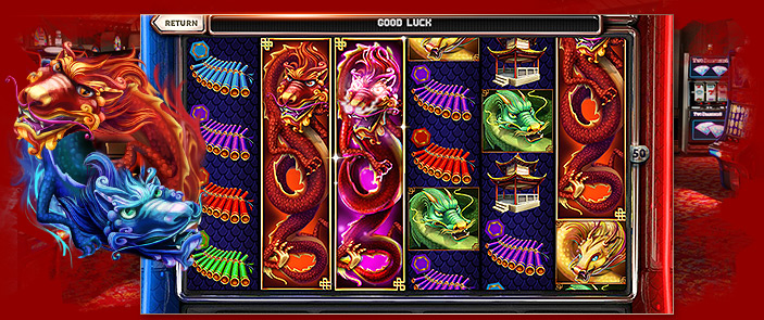 Red Dragon vs Blue Dragon Slot Machine