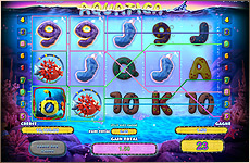 Bonus du Scatter : Tours gratuits sur Aquatica, slot Playson